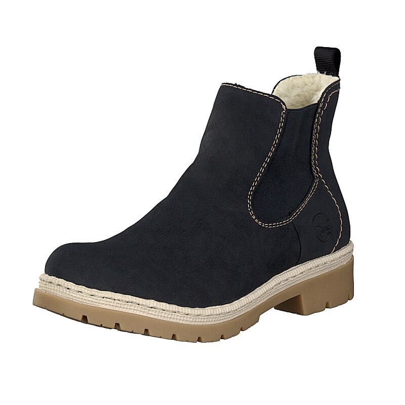 Damske Chelsea Cizmy Rieker Y9460-14, Modre
